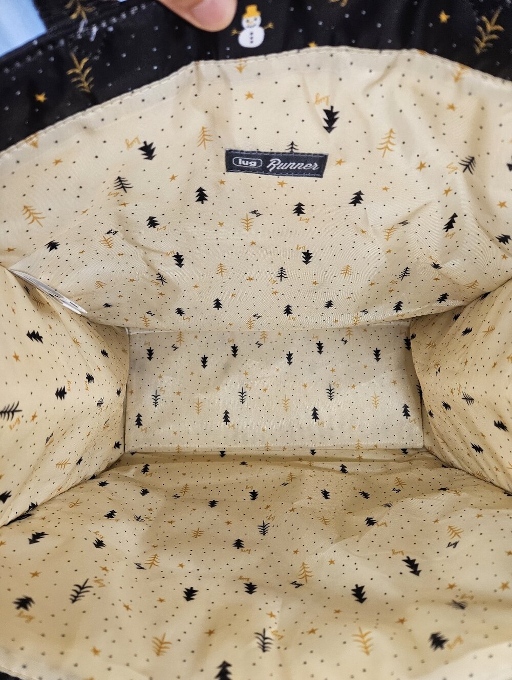 Lug Snowman Runner Tote - Picture 8 of 8